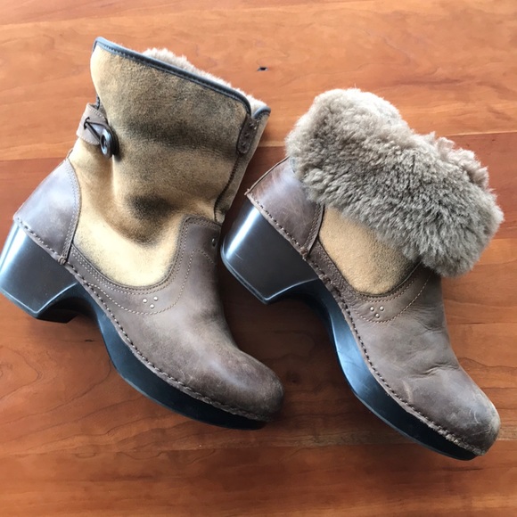 dansko fur lined boots
